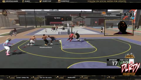 Dude did like a 560 dunk on us smh