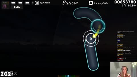 kobieta gadajaca do siebie ;)