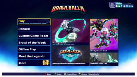 Brawlhalla 1v1 for fun private room