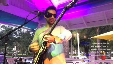 friday night residency in Orlando 🎶 chill w me while i jam onstage