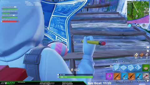 12hr stream. Where dem snowbunnehs?