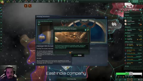 Stellaris w/ PubCrawlers - Megawatts?!!?!? Green screen fail.