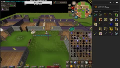 (+18) Osrs Br - Go to 99 Ranged (full Vorkash) e dando dicas.