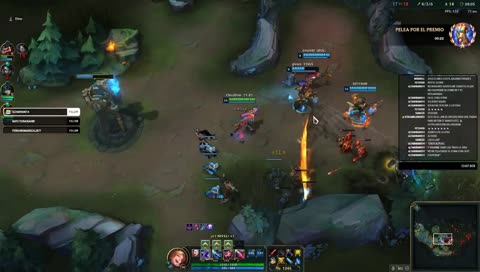 Mi novia jugando league of legends...