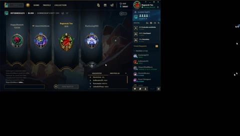 Live for the night! I reached Affiliate! League Chillin. Grinding for Pretige Akali! 