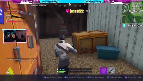 Tipsy Fortnite with Jess1222. Cracking open a cold one with the Girls!