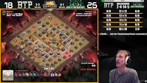 CHAMPIONS WAR LEAGUE - BTP VS ONLY THE BRAVE