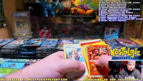 FACTORY FRIDAY AT THE NOSTALGIC FACTORY - POKEMON BOX BREAKS - nostalgicfactory.com (12/7/18)