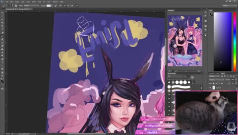 Two Bunny-Girls | Emiru fanart! (｡♥‿♥｡)