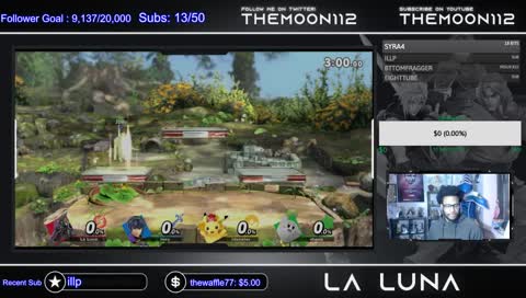 Playing Smash Ultimate online! Type "!raffle" to enter my giveaway!
