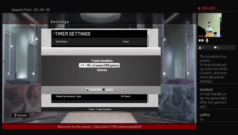 NBA 2K19 FANTASY ONLINE LEAGUE EPISODE:1