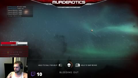 On the battlefield... Dying a lot most likely!