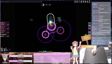 久しぶりのosu