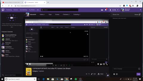 CUPHEAD/FORTNITE And other PC Games Live Stream