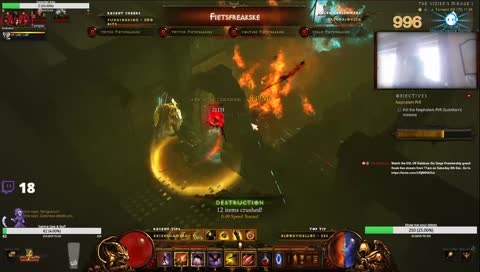Cyclist Army: ENG. Go check me out! You know de wae! Diablo III!! Season 15 DH!! Join me in the party! Chat with me!!