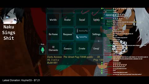 Boy sings daily. Also good morning <3