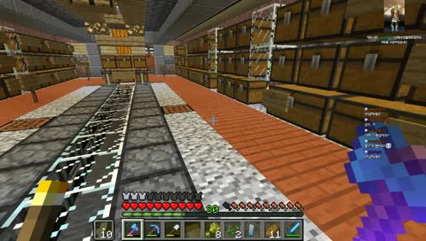 마인크래프트 렐름 멀티 빈즐 촌장 노동기행기 [Minecraft] [181208]