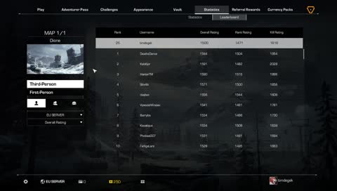 RANK 12! TPP Solo! Come say hi.