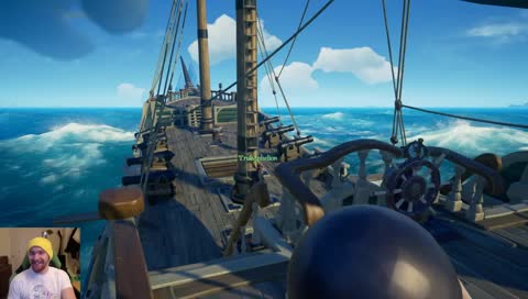 Upgraded raft, crew mates, cool hat, it's a pirate's life for me!