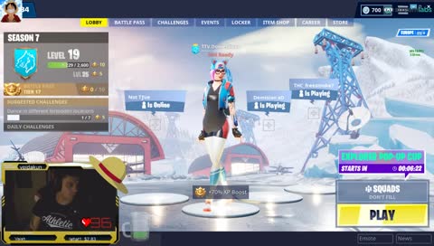 s7, playing with viewers! (item shop code: TTV-domesticuz [!sub !lurk !merch] #Nakamas