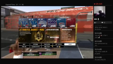 supafly314's Live PS4 Broadcast #NBA2K19 