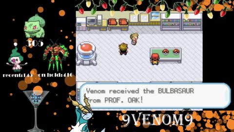 soft reseting for a shiny full odds bulbasaur (fire red) (sr is on)