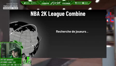 French NBA2KLeague prospect SG PureSharp ! Let's make this happen #2KLCombine [FR/EN]