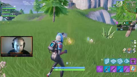Making them Gains.... In fortnite I mean. | !twitter