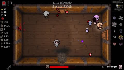Probando stream de Isaac