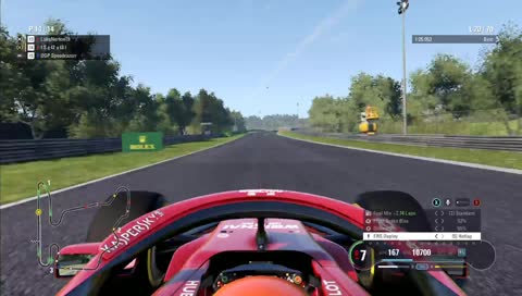 APS racing league on F1 2018 Hungary