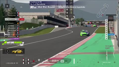[FR] 1h30 de Barcelone - Gr. 4 - VirtualDrivers by TX3