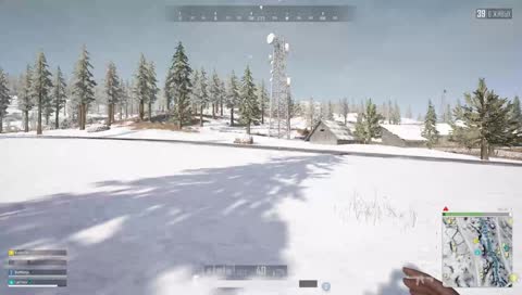 Играем на новой снежной карте!