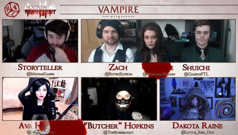 Vampire the Masquerade 5th Edition - Sounds of Silence Roll4It #15 | December 8, Saturday 6pm GMT | Use !stream for countdown