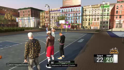 NBA 2k19 MY PARK IS ON FIRE     KE DU SALE     #FR      LA PULGA06 PS4
