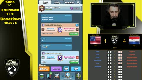 WRL USA vs. HOLLAND SURG, LOAY, FROST mit dabei! | !loots für die Chance auf einen Sub !support !dna
