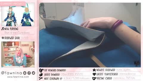 [Twitchmas: Day 8] FFXIV Carbuncle Skirt Appliqué