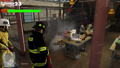 Put the fire out!! xD