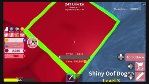 mining sim new christmas update