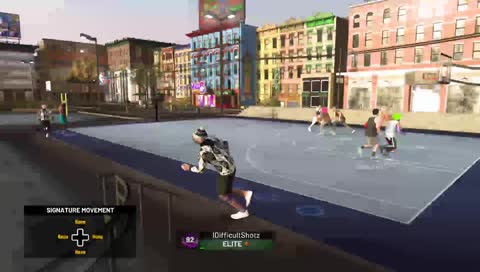 I got tripple barred to 93