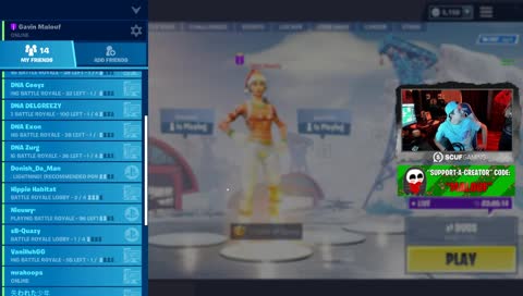 Christmas YAY / code “malouf” in item shop / Pro Controller Player on PC / 1200+Wins🏆 and  23k+Kills☠️