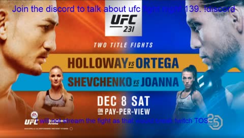 UFC 231 - Max Holloway vs Brian Ortega - Join the discord to talk about the fight !discord