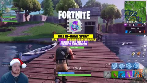 GIVING AWAY Fortnite In-Game Sprays right now! type !spray in chat to enter the raffle. 