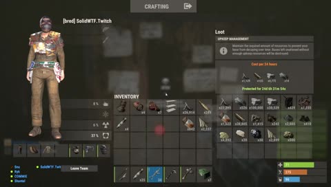 7.6k Hours 35k plus kills - Not Raided - Box of AKS -PVP& Raiding All Night!