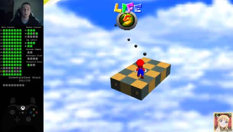 [RomHack] Super Mario 64 - The Green Stars First Playthrough! 80/130 