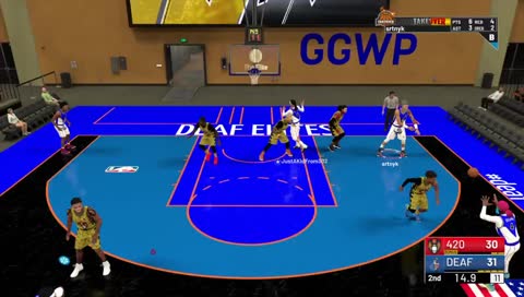 Deaf Night Elites vs. Winning 