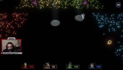 Pummeling friends!
