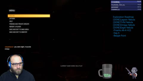 CHILLSTREAM On the Way To Sag A! Bet we can hit it before tonight is over!