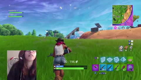 I fell off a porch...