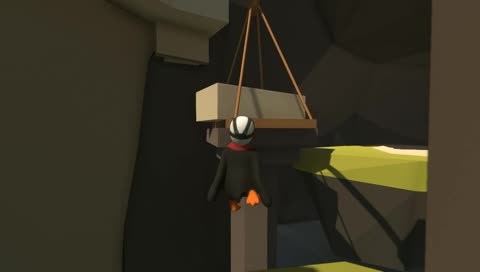 Human fall flat like always.