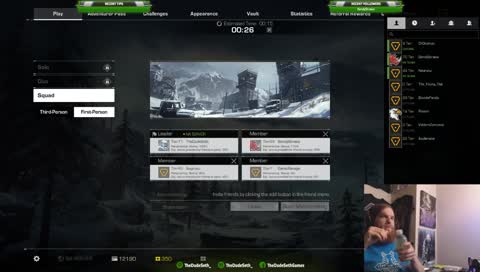 Going for top 100 squads and duos!